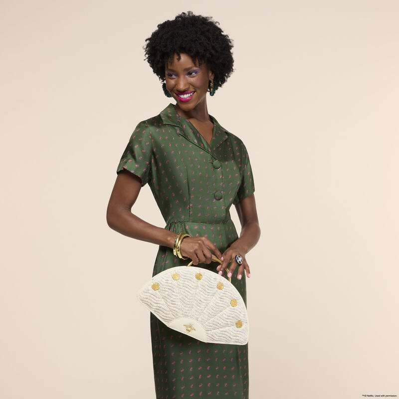 Bridgerton Figural Fan Handbag LFlifestyle2 view 3